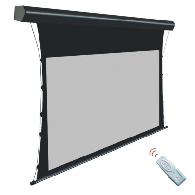 Motorized Tab-tension Projection Screen