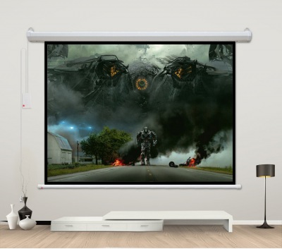 Electric Remote Projection Screens
