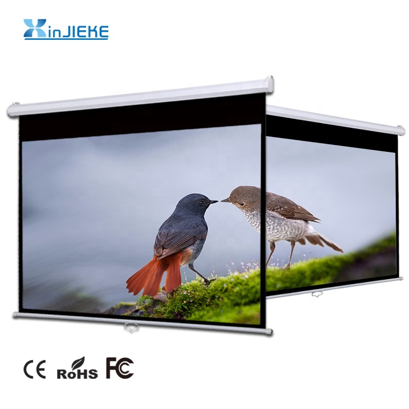 110inch 16:9 Manual Projection Screen
