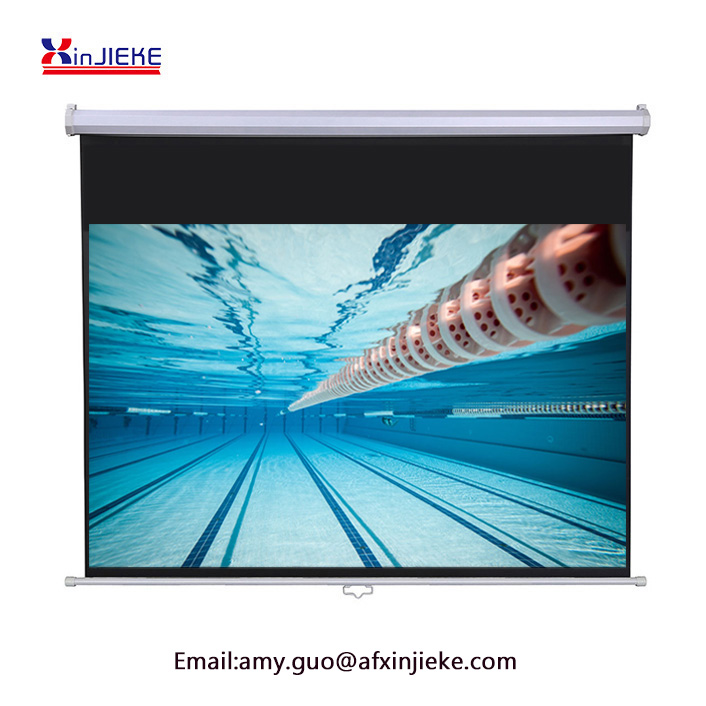 92inch 16:9 Manual Projection Screen