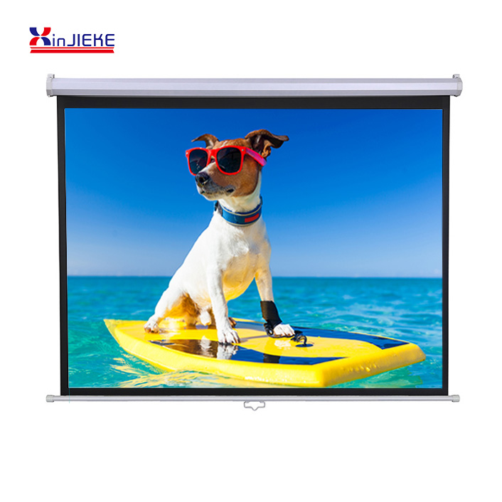  80inch 1:1 Manual Projector Screen
