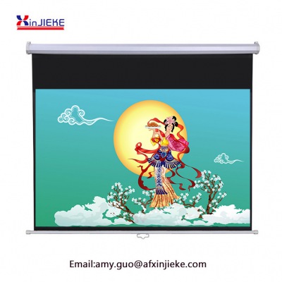 150 inch  4:3 Manual Projector Screen