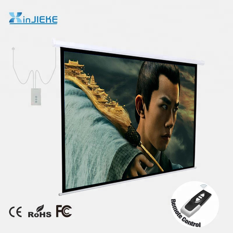80inch 16:9 Motorized Electric Projection Screen