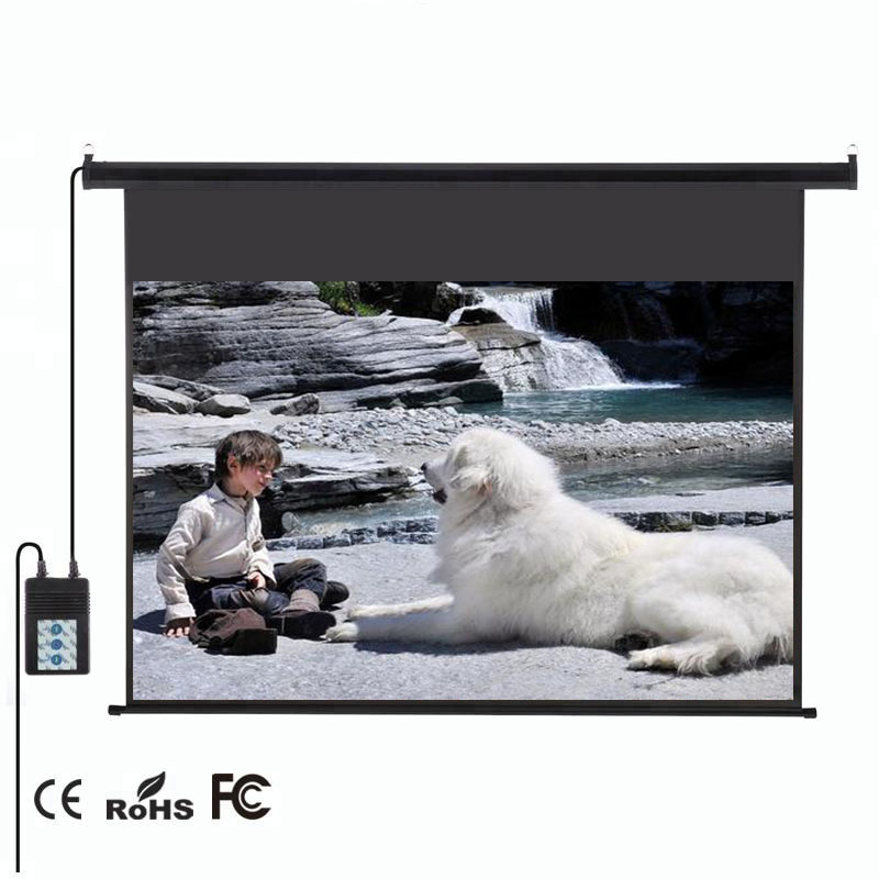120inch 16:9 Motorized Projection Screen