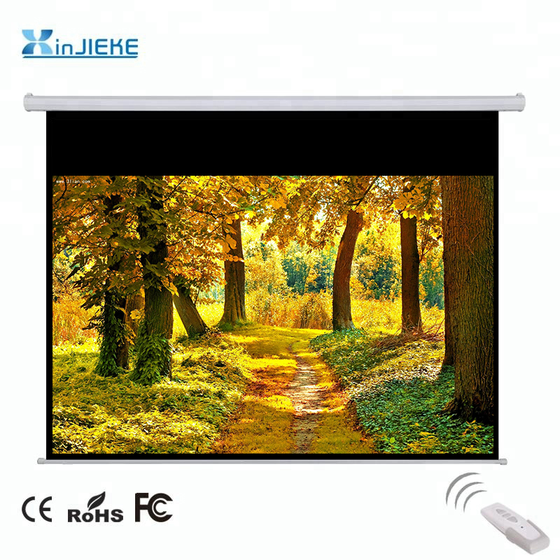 96inch 1:1 Motorized Projection Screen